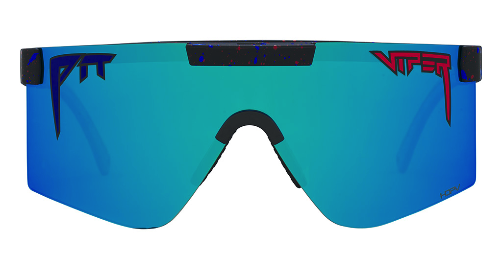 Lunettes de soleil Pit Viper The Peacekeeper Original Wide HDPV Polarized Blue