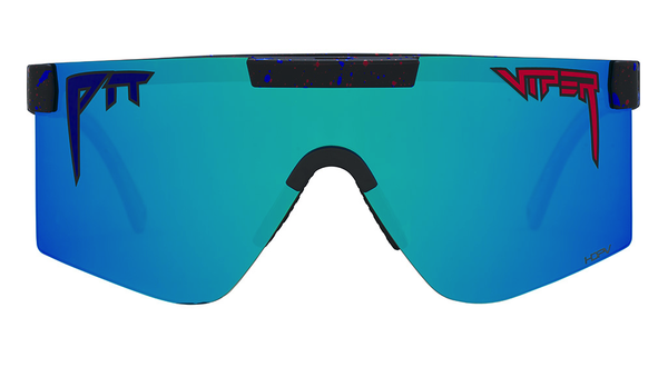 Lunettes de soleil Pit Viper The Peacekeeper Original Wide HDPV Polarized Blue