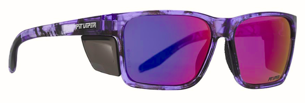 Lunettes de soleil Pit Viper The Sheldon Revlock HDPV Pink Purple