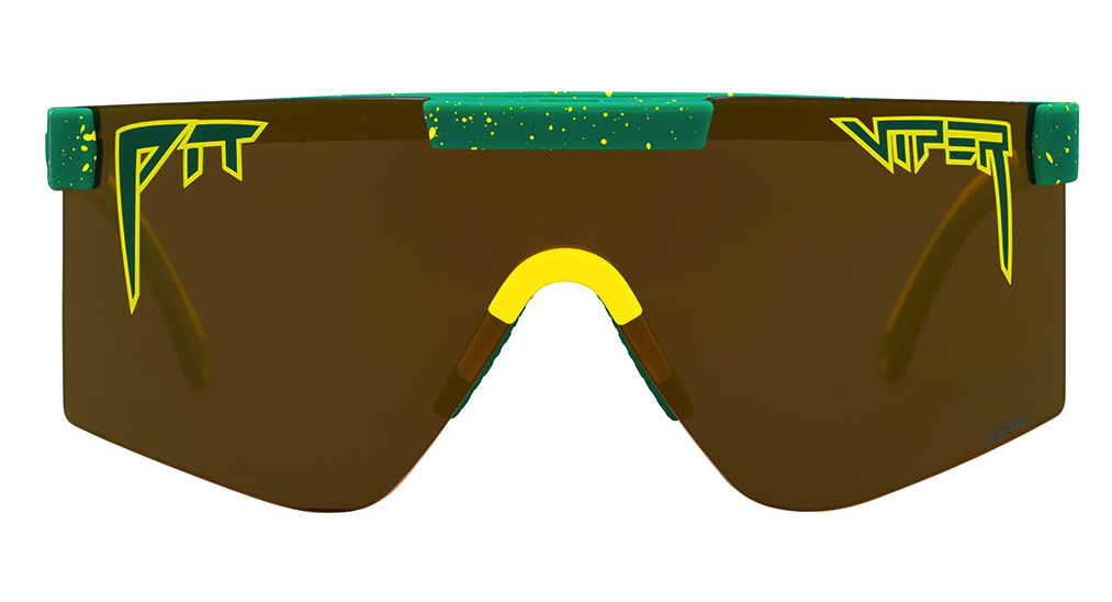 Lunettes de soleil Pit Viper The Straya Original Wide HDPV Polarized Gold