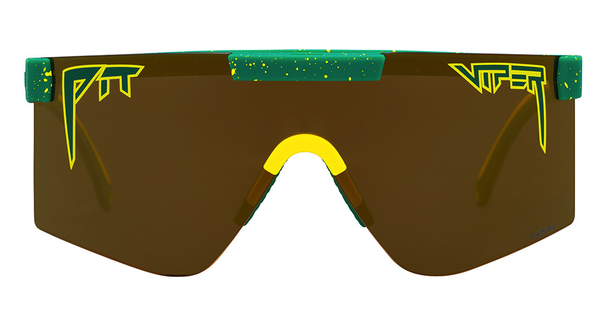 Lunettes de soleil Pit Viper The Straya Original Wide HDPV Polarized Gold