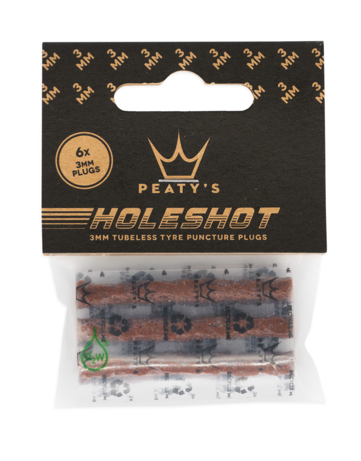 Mèches Peaty's Holeshot recharge 6x 3mm