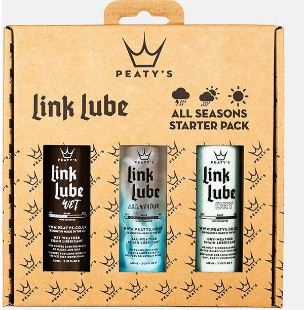 Pack Peaty's Lubrifiants 3x 60ml Linklube All Season