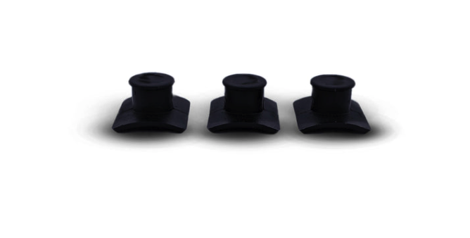 Pads caoutchouc de remplacement collier Mac Ride TDS