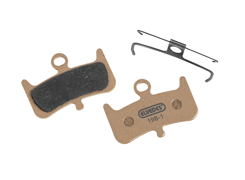 Paire de plaquettes de frein metallic Elvedes pour Hayes Dominion A4