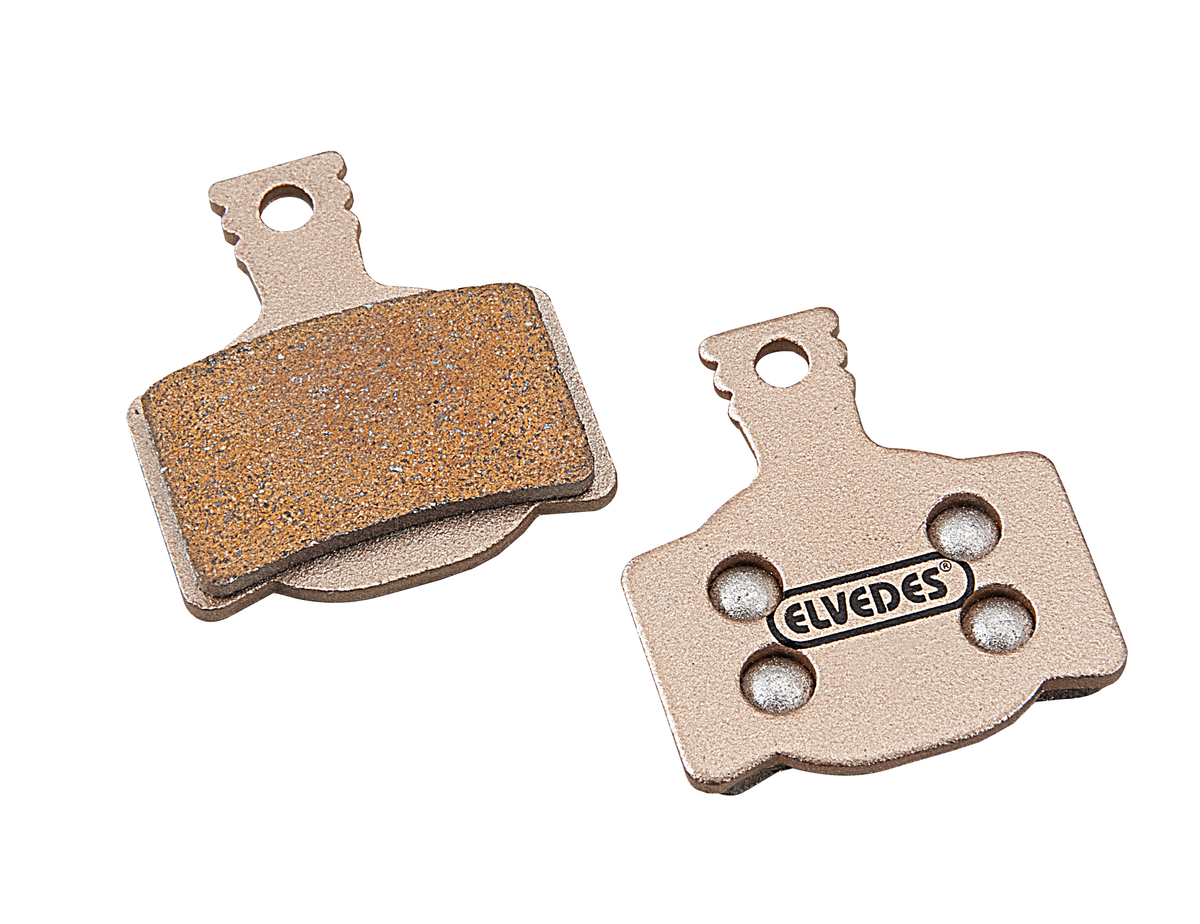 Paire de plaquettes de frein métalliques Elvedes pour Magura MT2, MT4, MT6, MT8, MTSport