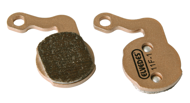 Paire de plaquettes de frein métalliques Elvedes pour Magura Louise 2007/BAT/Carbon 2008