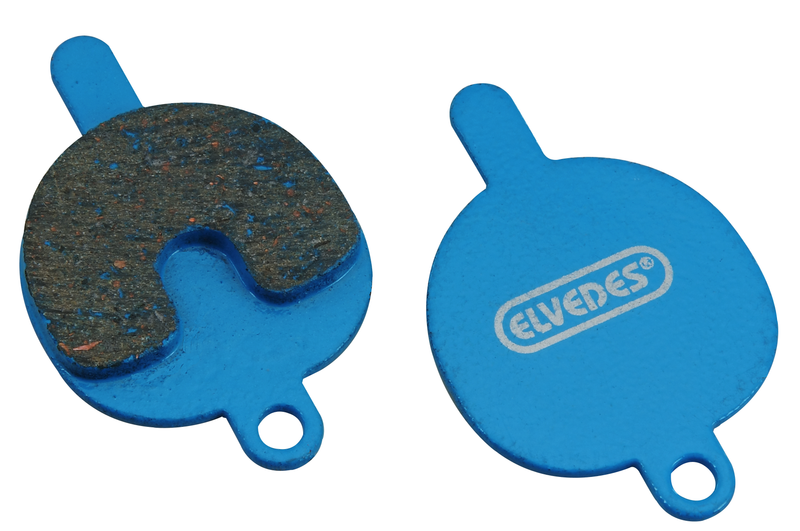 Paire de plaquettes de frein organic Elvedes pour Logan mecanique