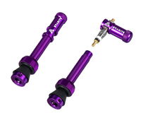 Paire de valves (44mm) + bouchons valve Granite pour CNC démonte obus Juicy Nipples