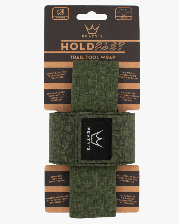 Peaty's poche à outils HoldFast Moss Green
