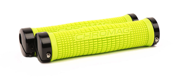 Poignées Chromag Squarewave tight lemon