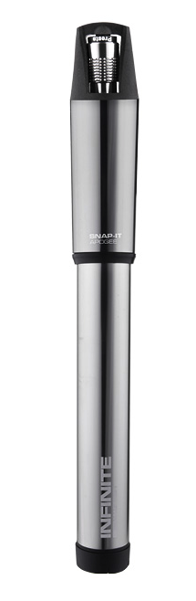 Pompe à main Birzman Infinite MTB CO2 90PSI argent