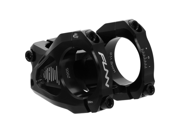 Potence Funn Equalizer 31.8, lg 50mm / dia. 31.8mm, Rise 0, noir