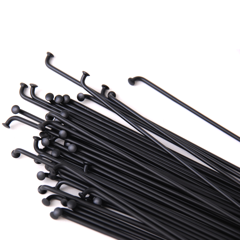 Rayons 254mm, Dartmoor Sandvik steel, noir oxidized, 36 pcs.