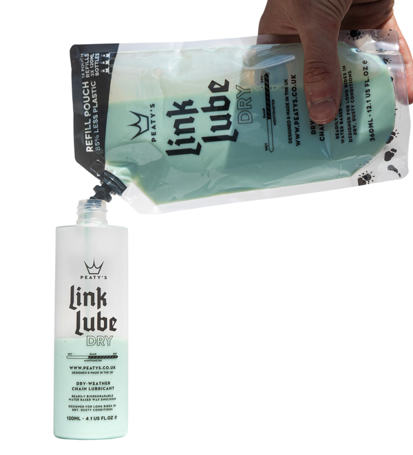 Recharge lubrifiant Peaty's Link Lube condition sec 360ml