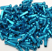 Têtes de rayons aluminium, anod., 38 pcs. Dartmoor
