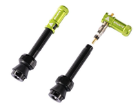 Valves (44mm) et bouchons de valve Granite CNC/démonte obus Juicy Nipples
