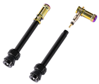 Valves (60mm) et bouchons de valve Granite CNC/démonte obus Juicy Nipples