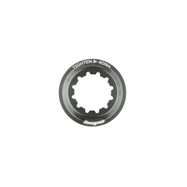 Hope Centre Lock Disc Lockring Smoke