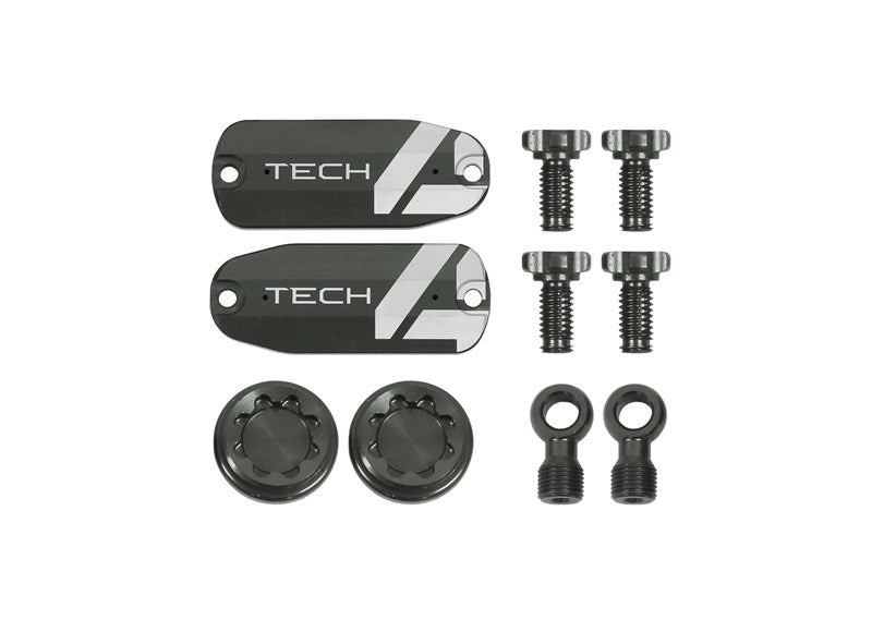 Hope Tech 4 X2 Custom Kit Pair Smoke