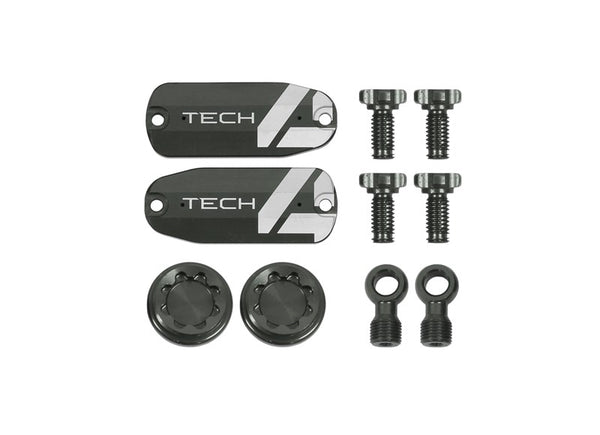 Hope Tech 4 X2 Custom Kit Pair Smoke