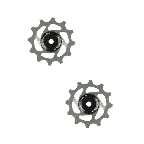 Hope 12 TOOTH JOCKEY WHEELS PAIR Smoke