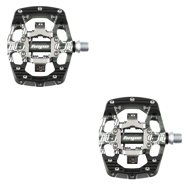 Hope Union Gravity Pedals Pair Smoke