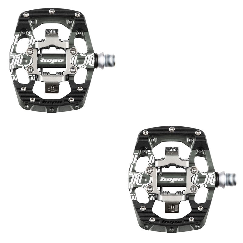 Hope Union Gravity Pedals Pair Smoke