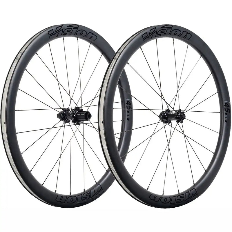 Paire de roues Vision SC-45 Disc Carbone (avec pneus)