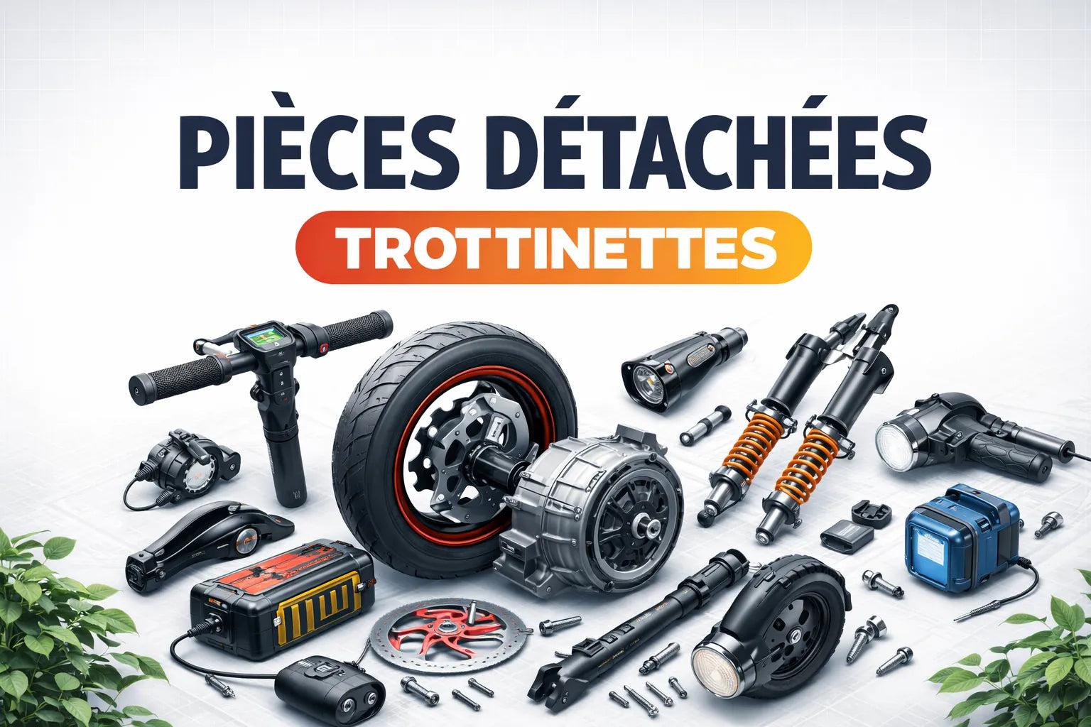 Pièces détachées trottinettes électriques