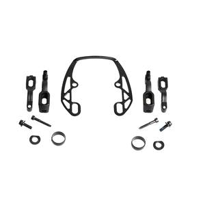 Adaptateur EVO2 pour un frein, avec platine de montage EVO2, noir