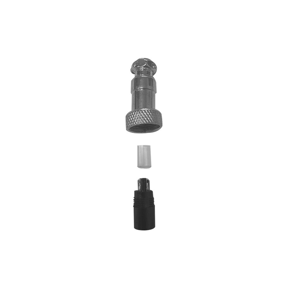 Prise GX12 3 pins femelle x5 pcs - vue 3