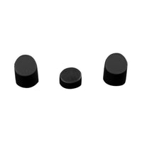 Black mudguard plugs + 3 stainless steel screws Xiaomi M365 - vue 2