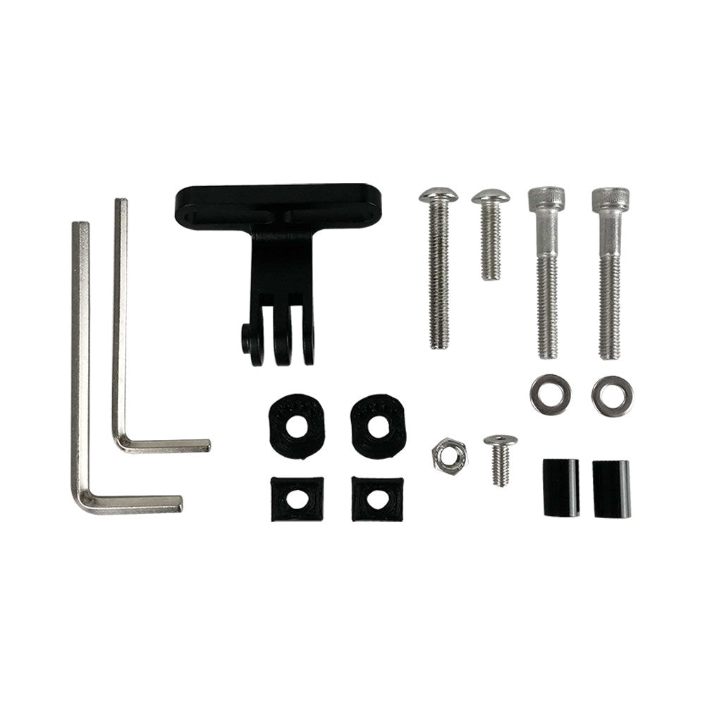 Support Display Ey 4 guidon Avec T en situation