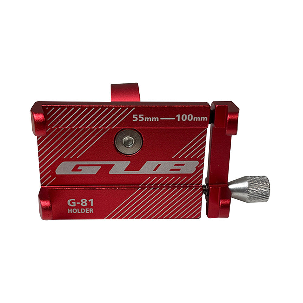 Support téléphone GUB G81 rouge - vue 2