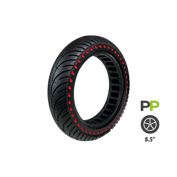 Pneu plein Xiaomi nouvelle génération rouge - Xiaomi - Vélo Shop Obernai