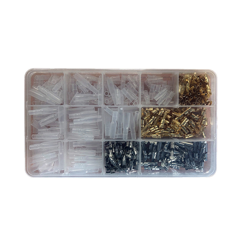 Boite connecteur bullet 400 pcs en situation