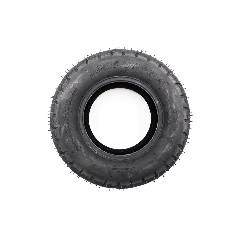 Pneu 13x5.0-6.5 en situation