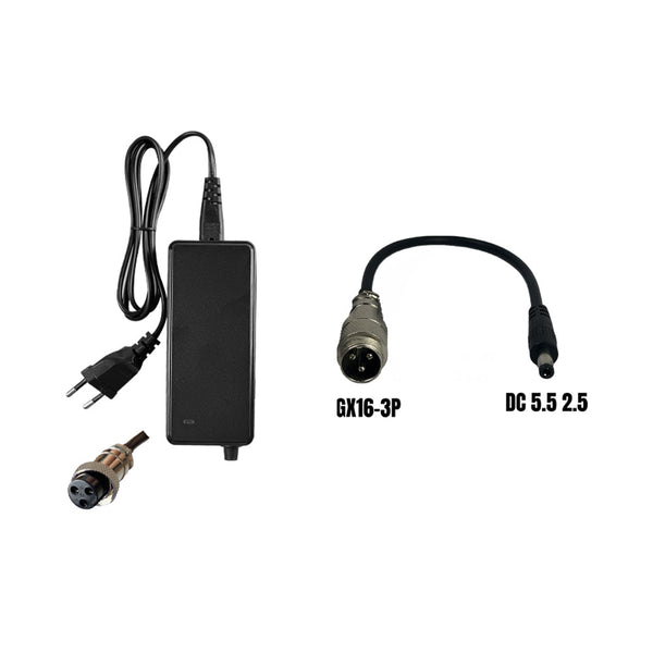 PACK Chargeur 36V ➡️ 42V / 2A (connecteur DC 5.5*2.5MM) Wispeed - Wispeed - Vélo Shop Obernai