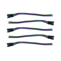 Câble prise JST 4 pin mâle x5pcs - vue 2