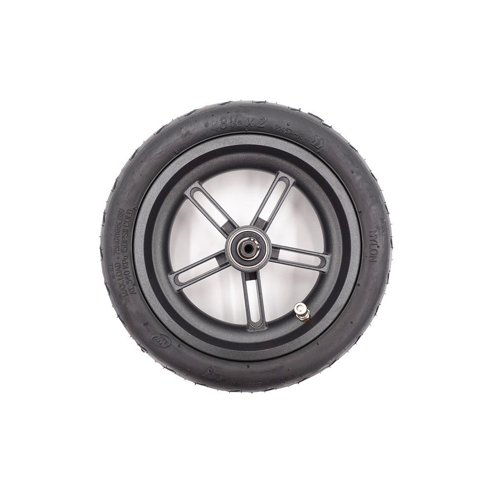 Rear wheel with inflatable tire Xiaomi M365 en situation