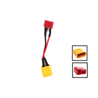 XT60 male to T-connector female adapter - vue 1