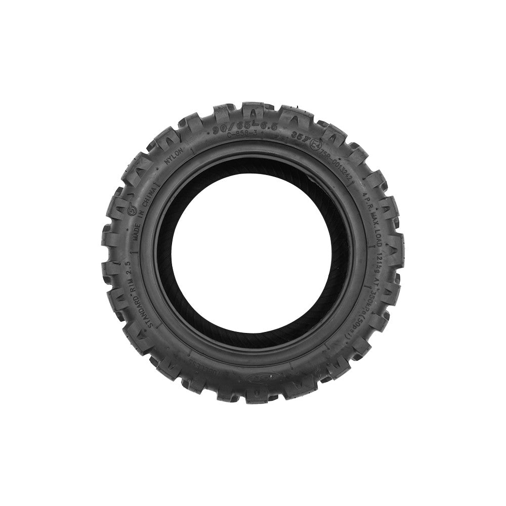Pneu 90/65-6.5 offroad CST gel anti crevaison en situation