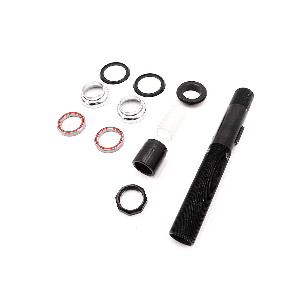 Tube de direction complet Speedway Mini4 Pro (sans trous) en situation