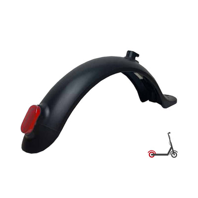 Garde boue arrière avec LED Xiaomi M365 & M365 Pro couleur noir