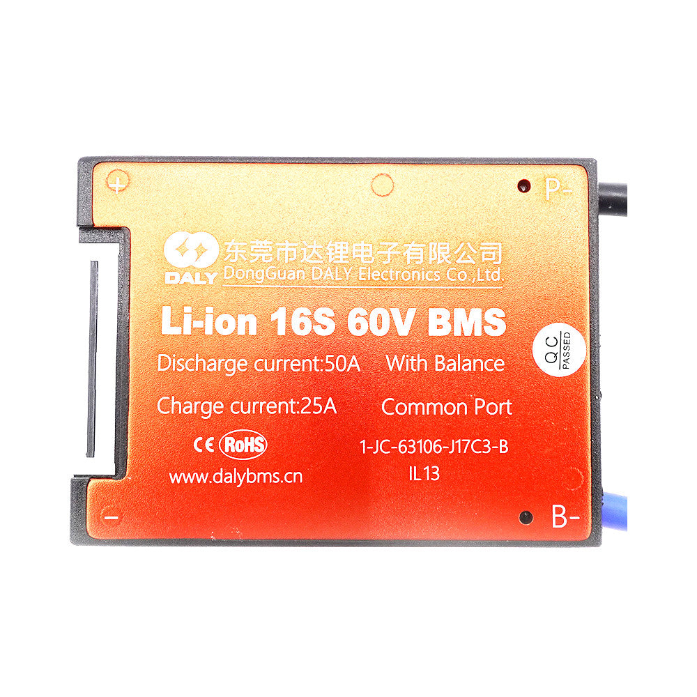 BMS Daly 60V 16S 50A - vue 2