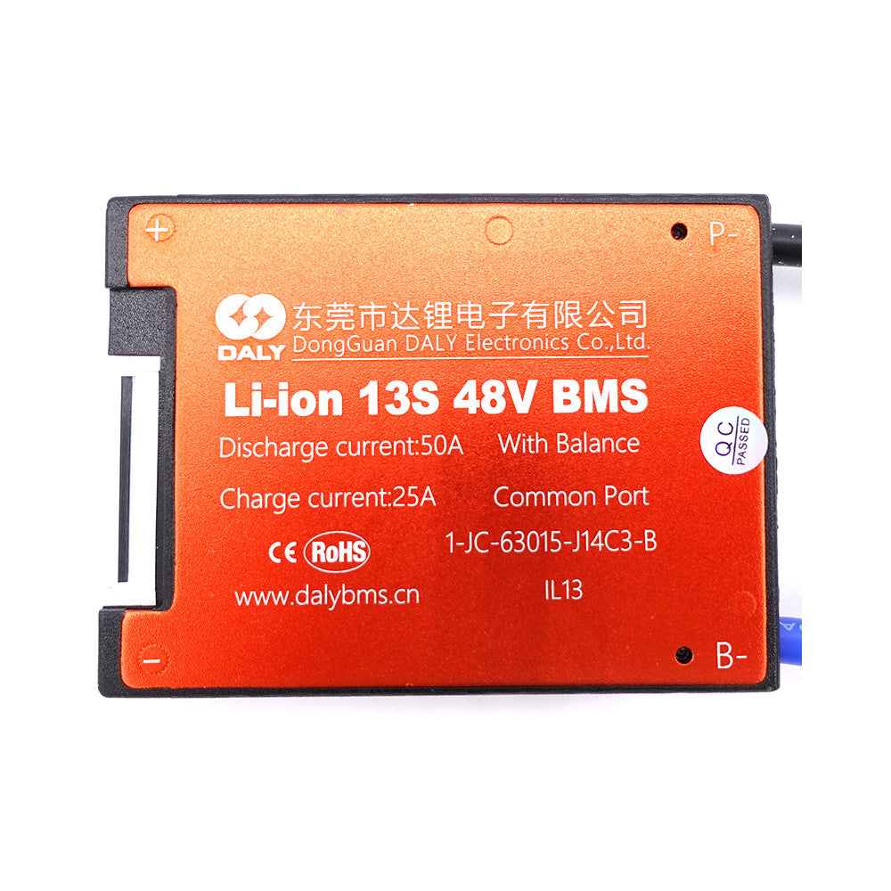 BMS Daly 48V 13S 50A en situation