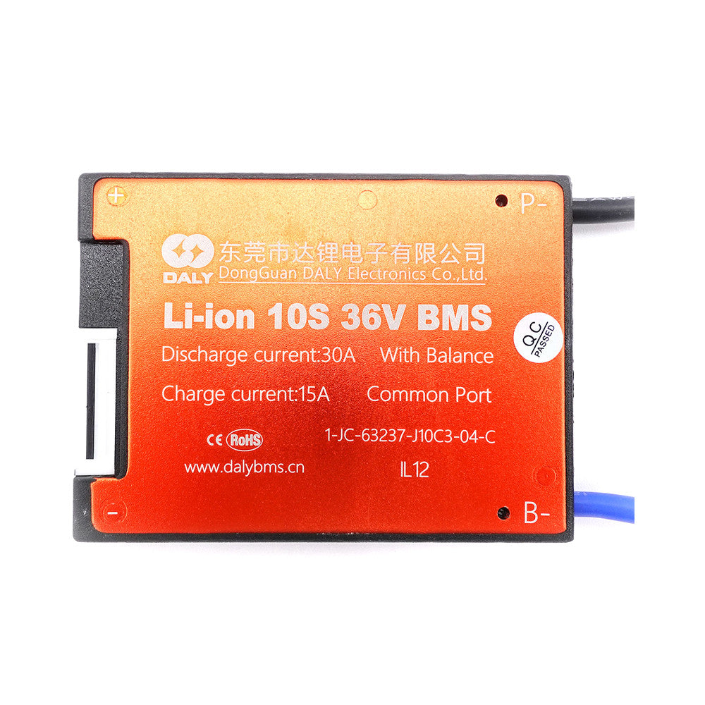 BMS Daly 36V 10S 30A en situation