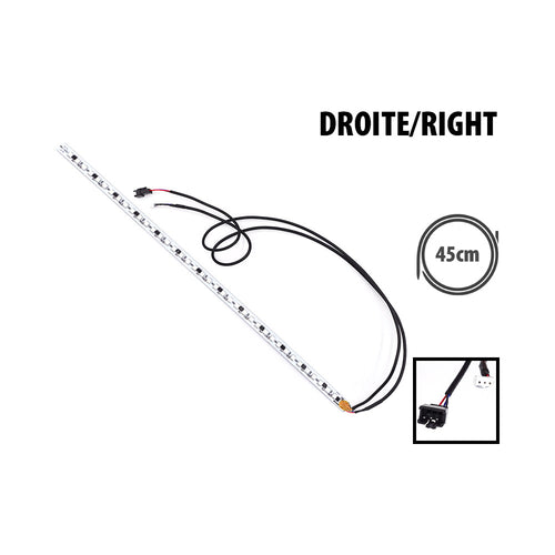 Dualtron Mini Right Column LED with 2-wire receiver 45cm