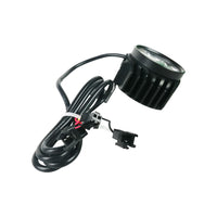 Lampe LED et klaxon avant noir - vue 2